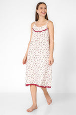 TEHABAD - כותונת בצבע ורוד עם הדפס פרחים - MASHBIR//365