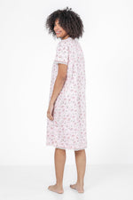 TEHABAD - כותונת פרחונית בצבע ורוד - MASHBIR//365