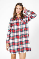 BONITA DE MAS - כותונת כפתורים פלאנל - MASHBIR//365