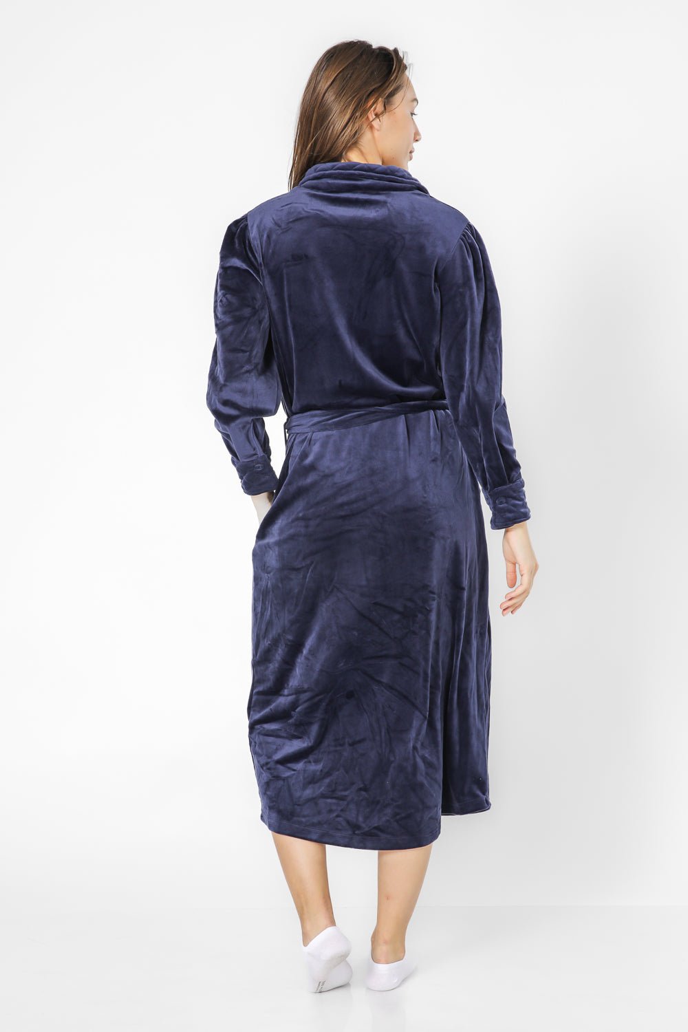 TEHABAD - כותונת כפתורים וצווארון קטיפה - MASHBIR//365