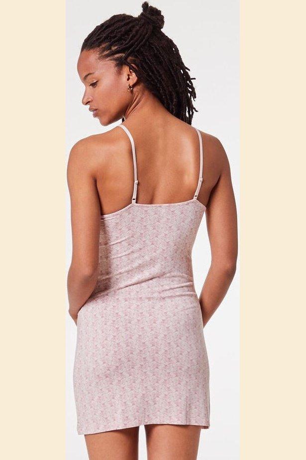 ETAM - כותונת לילה ANOUK הדפס פרחוני ורוד - MASHBIR//365