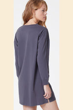 ETAM - כותונת לילה HOPI בצבע אפור - MASHBIR//365