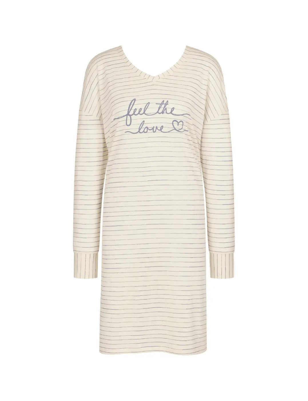 TRIUMPH - כותונת לילה עם הדפס בצבע לבן - MASHBIR//365