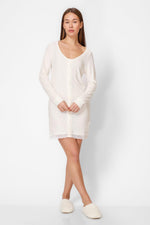 KENNETH COLE - כותונת מודל ריב בצבע קרם - MASHBIR//365