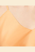 ETAM - כותונת סאטן CLAIRETTE בצבע כתום בהיר - MASHBIR//365