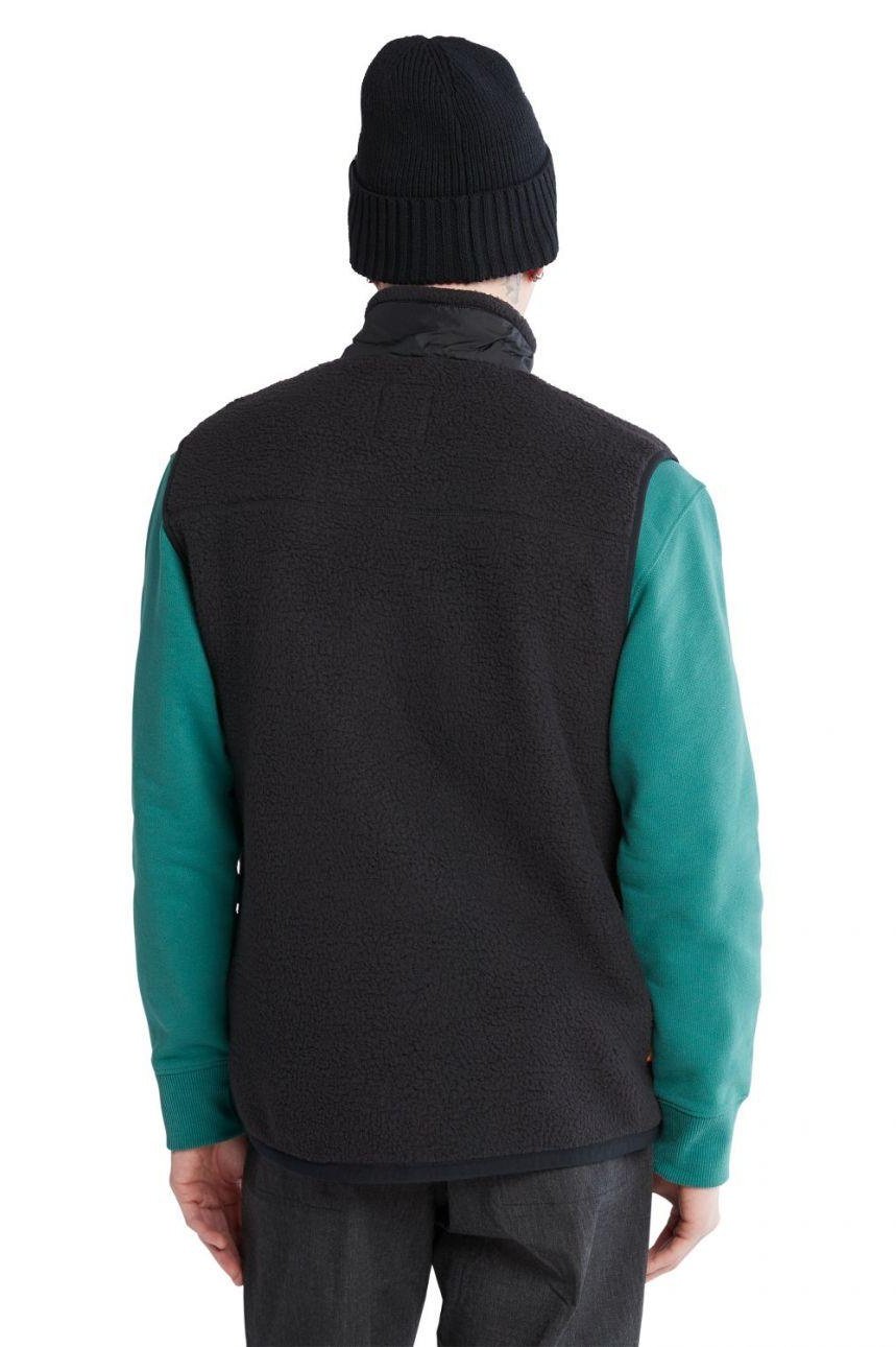 TIMBERLAND - ווסט פליז לגבר בצבע שחור - MASHBIR//365