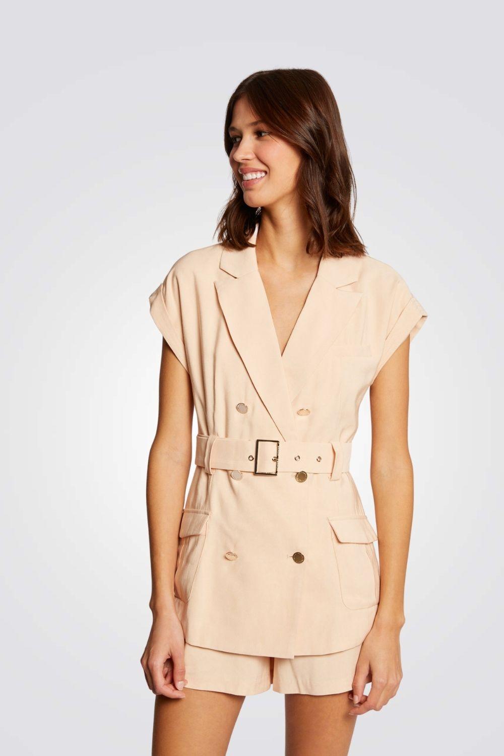 MORGAN - ווסט חגורה שרוולים קצרים - MASHBIR//365