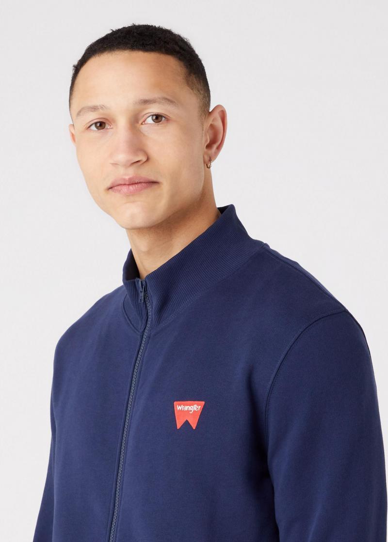 סווטשירט עם רוכסן בצבע נייבי - MASHBIR//365