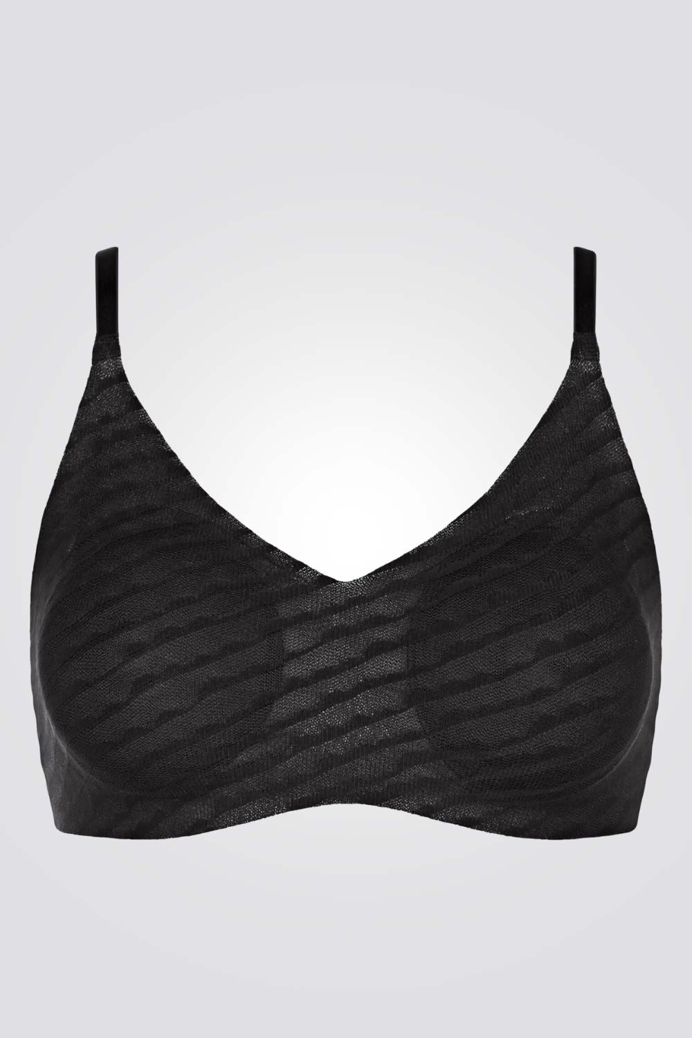 SLOGGI - ZERO Lacy H Soft Bra בצבע שחור - MASHBIR//365