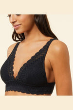 ETAM - חזייה ללא ברזל CHERIE CHERIE שחורה - MASHBIR//365