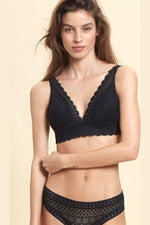 ETAM - חזייה ללא ברזל CHERIE CHERIE שחורה - MASHBIR//365