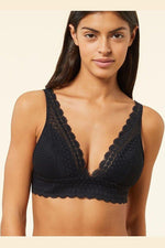 ETAM - חזייה ללא ברזל CHERIE CHERIE שחורה - MASHBIR//365