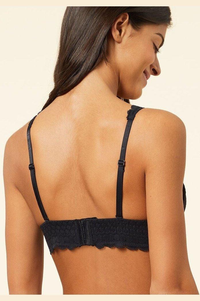 ETAM - חזייה ללא ברזל CHERIE CHERIE שחורה - MASHBIR//365