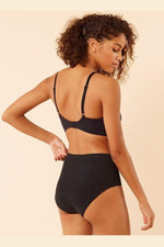 ETAM - חזייה ללא ברזל PERFECT COTON שחורה - MASHBIR//365