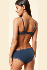 ETAM - חזייה ללא ריפוד FAVEUR נייבי - MASHBIR//365