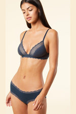 ETAM - חזייה ללא ריפוד FAVEUR נייבי - MASHBIR//365