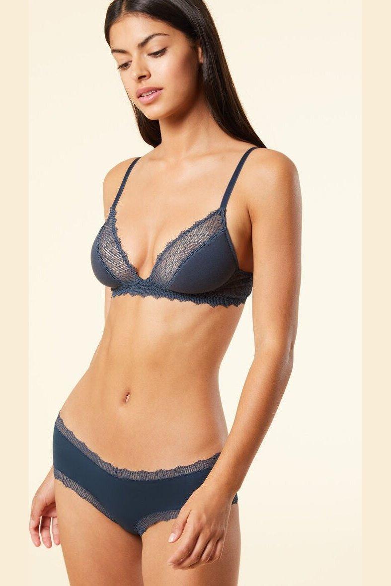 ETAM - חזייה ללא ריפוד FAVEUR נייבי - MASHBIR//365