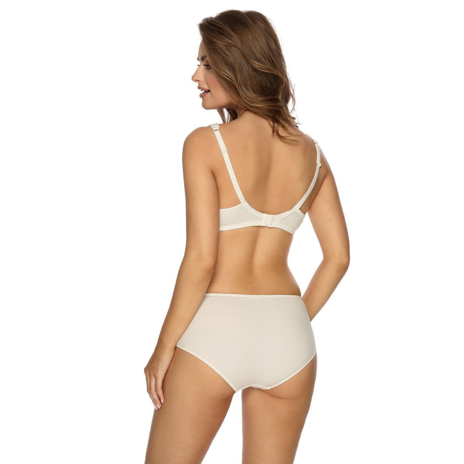 VIANIA - חזייה עם ברזל ללא ריפוד IDA קרם - MASHBIR//365