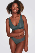 SLOGGI - חזייה רכה ZERO Feel N 2.0 EX בצבע אפור - MASHBIR//365