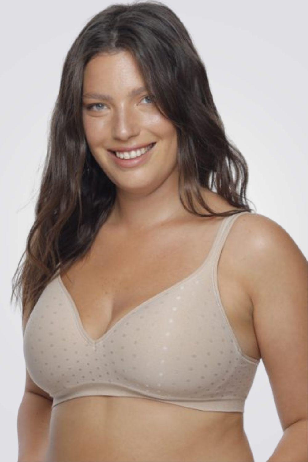 BALI - חזייה תומכת ללא ברזל Adelle צבע גוף - MASHBIR//365