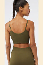 ETAM - חזיית אימון ACTIVE בצבע ירוק זית - MASHBIR//365