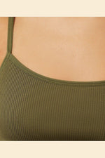 ETAM - חזיית אימון ACTIVE בצבע ירוק זית - MASHBIR//365