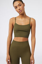 ETAM - חזיית אימון ACTIVE בצבע ירוק זית - MASHBIR//365