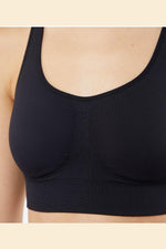 ETAM - חזיית אימון GOAL בצבע שחור - MASHBIR//365