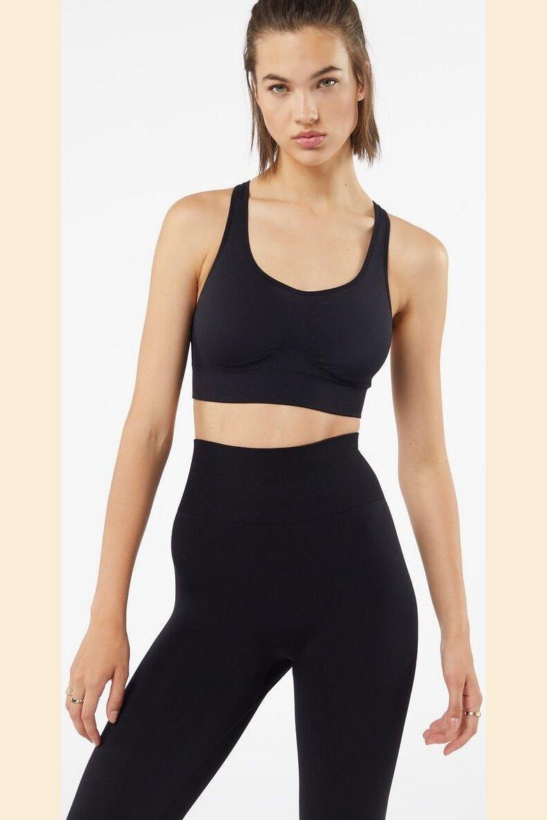 ETAM - חזיית אימון GOAL בצבע שחור - MASHBIR//365