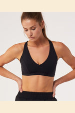 ETAM - חזיית אימון STRONGER בצבע שחור - MASHBIR//365