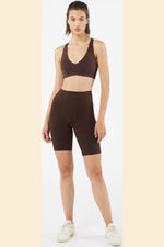 ETAM - חזיית אימון STRONGER בצבע חום - MASHBIR//365