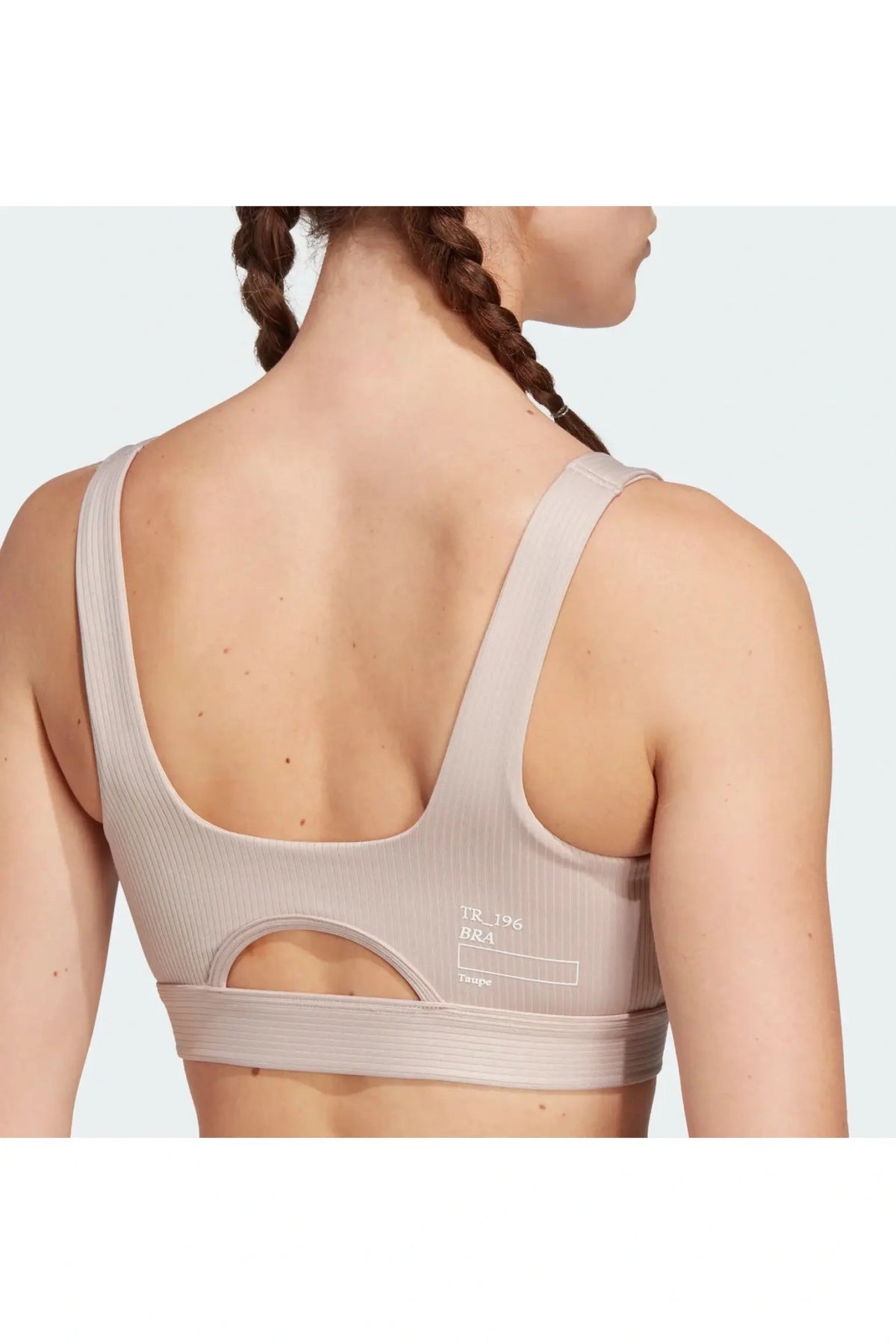 ADIDAS - חזיית אימון TRAIN LS BRA בצבע ורוד בהיר - MASHBIR//365