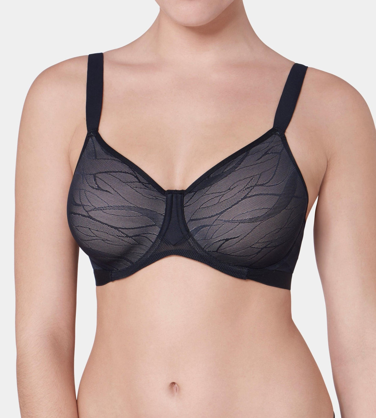 TRIUMPH - חזיית Airy Sensation W01 שחורה - MASHBIR//365