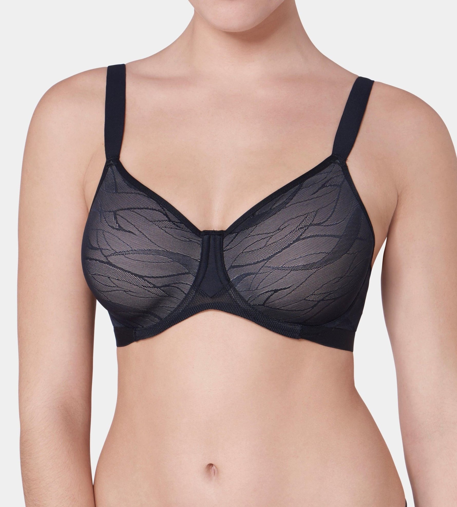 TRIUMPH - חזיית Airy Sensation W01 שחורה - MASHBIR//365