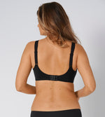 TRIUMPH - חזיית DOREEN COTTON שחור מידות גדולות - MASHBIR//365