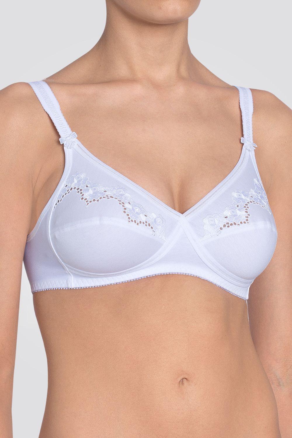 TRIUMPH - חזיית ELASTI CROSS + COTTON N לבן - MASHBIR//365