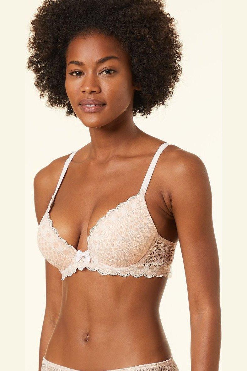 ETAM - חזיית פוש אפ CHERIE CHERIE ורוד פודרה - MASHBIR//365