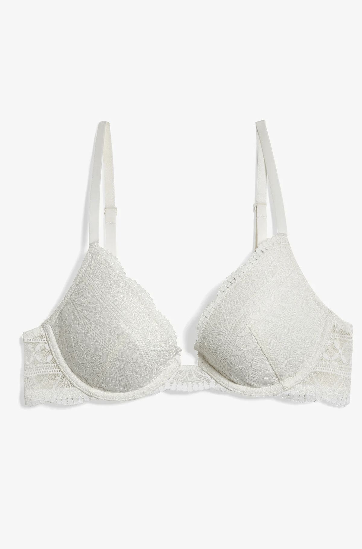 ETAM - חזיית פוש אפ תחרה IDOLE בצבע קרם - MASHBIR//365