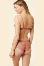 ETAM - חזיית פוש אפ תחרה KARAT כתום אפרסק - MASHBIR//365