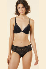 ETAM - חזיית פוש אפ תחרה PARADIS שחורה - MASHBIR//365