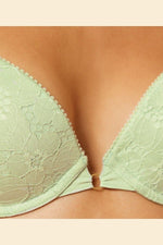 ETAM - חזיית פוש אפ תחרה RAYONNANTE ירוק מנטה - MASHBIR//365