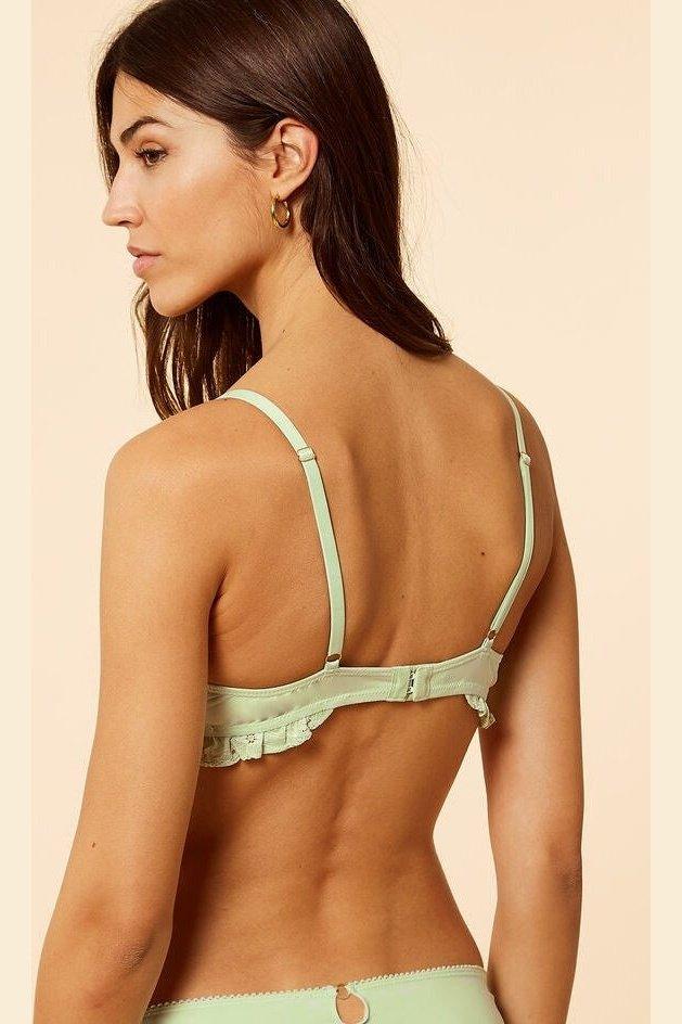 ETAM - חזיית פוש אפ תחרה RAYONNANTE ירוק מנטה - MASHBIR//365