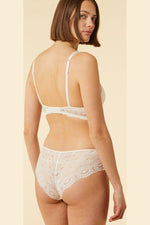 ETAM - חזיית פוש אפ תחרה SUNFLOWER קרם - MASHBIR//365