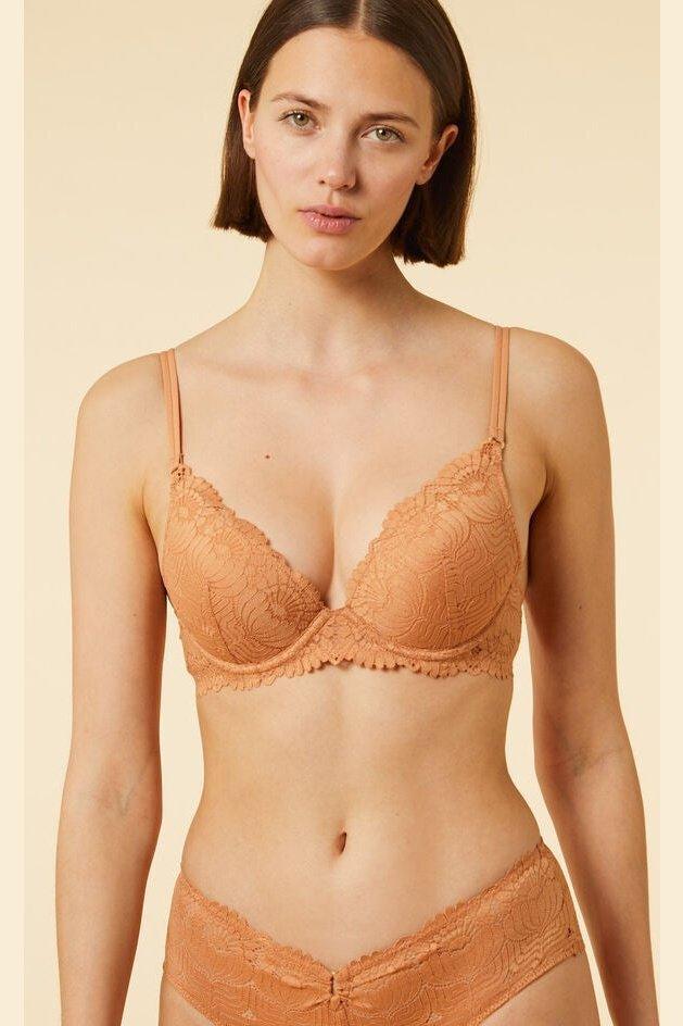 ETAM - חזיית פוש אפ תחרה SUNFLOWER ניוד - MASHBIR//365