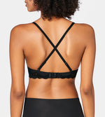 TRIUMPH - חזיית LOVELY MICRO WHUM שחורה - MASHBIR//365