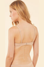 ETAM - חזיית מיקרופייבר בריפוד קל PURE FIT צבע גוף - MASHBIR//365