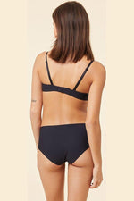 ETAM - חזיית מיקרופייבר בריפוד קל PURE FIT BASIC שחורה - MASHBIR//365