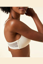 ETAM - חזיית מיקרופייבר ללא ברזל PURE 360 קרם - MASHBIR//365