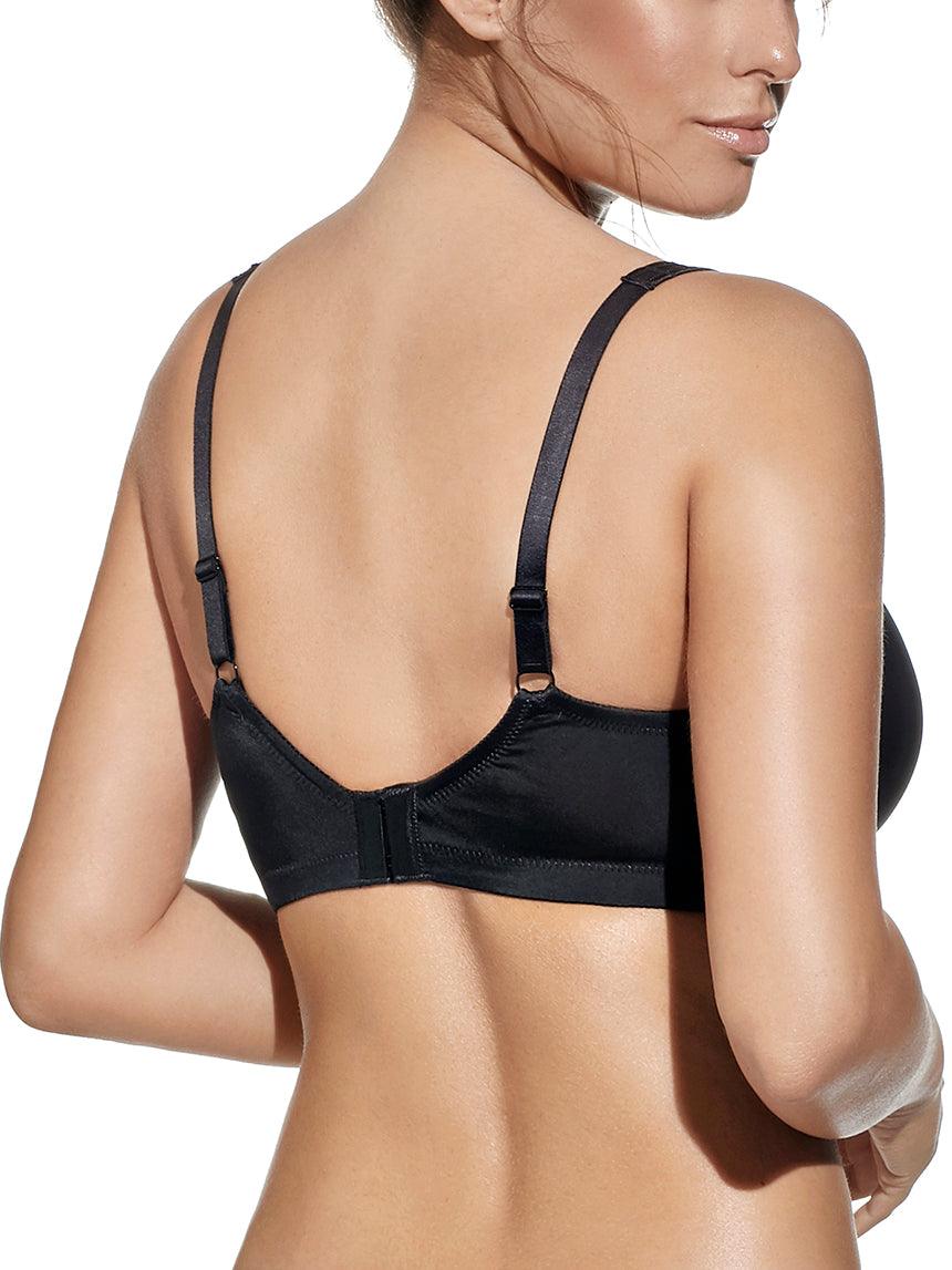 SELENE - חזיית מיקרופייבר ריפוד קל Sara שחורה - MASHBIR//365