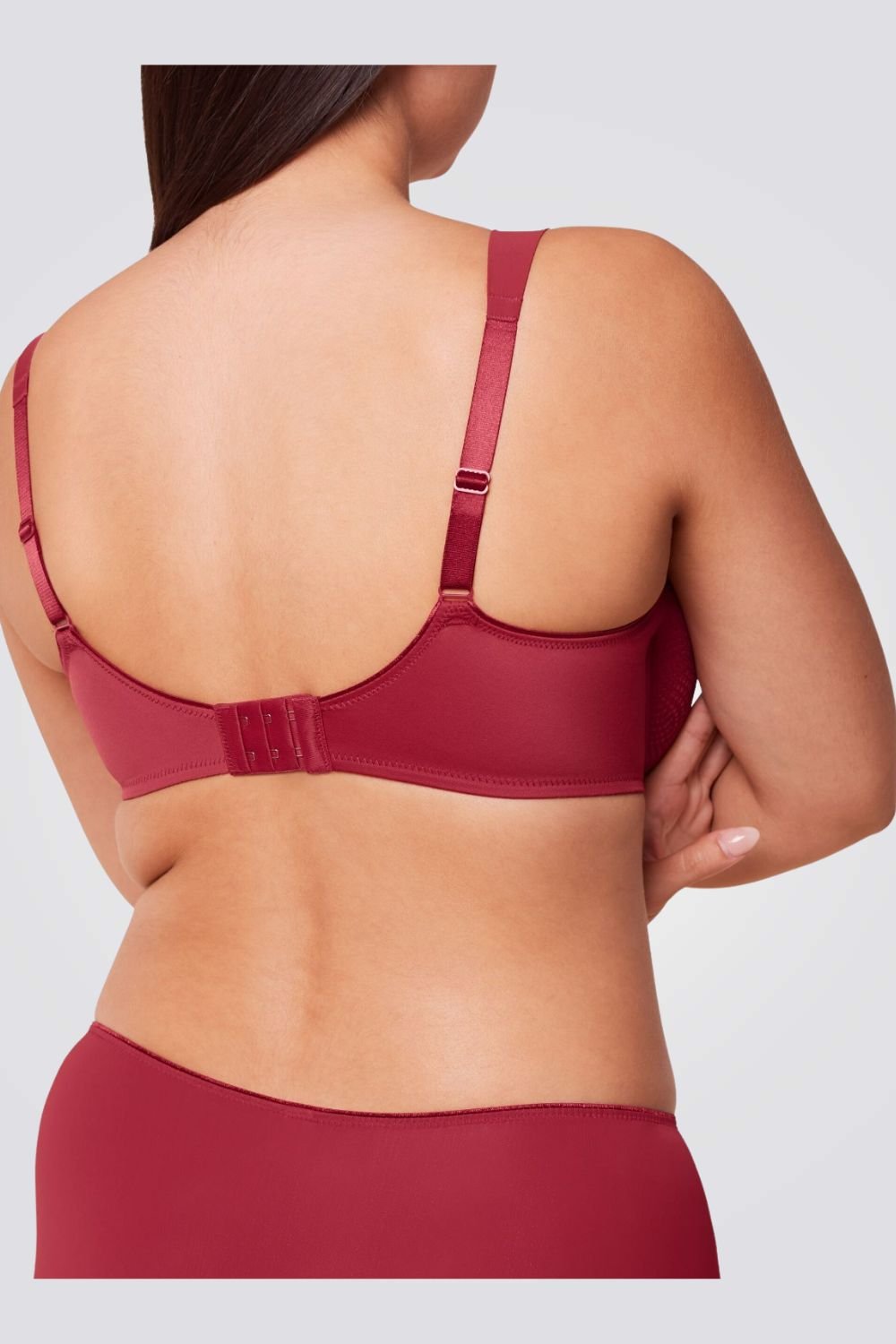 TRIUMPH - חזיית מינימייזר Essential Minimizer W X בצבע אדום - MASHBIR//365